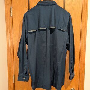 Red Head Vented Performance Fishing Shirt